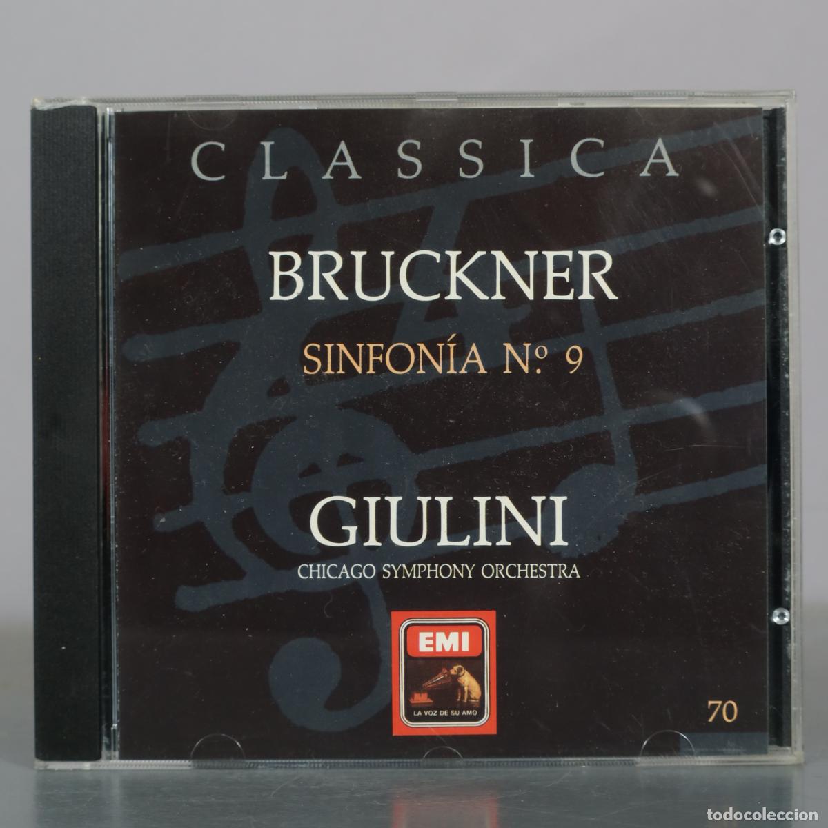 CDs de m&uacute;sica: CD. Sinfon&iacute;a N&ordm; 9 - Anton Bruckner, Carlo Maria Giulini, Chicago Symphony Orchestra - EMI