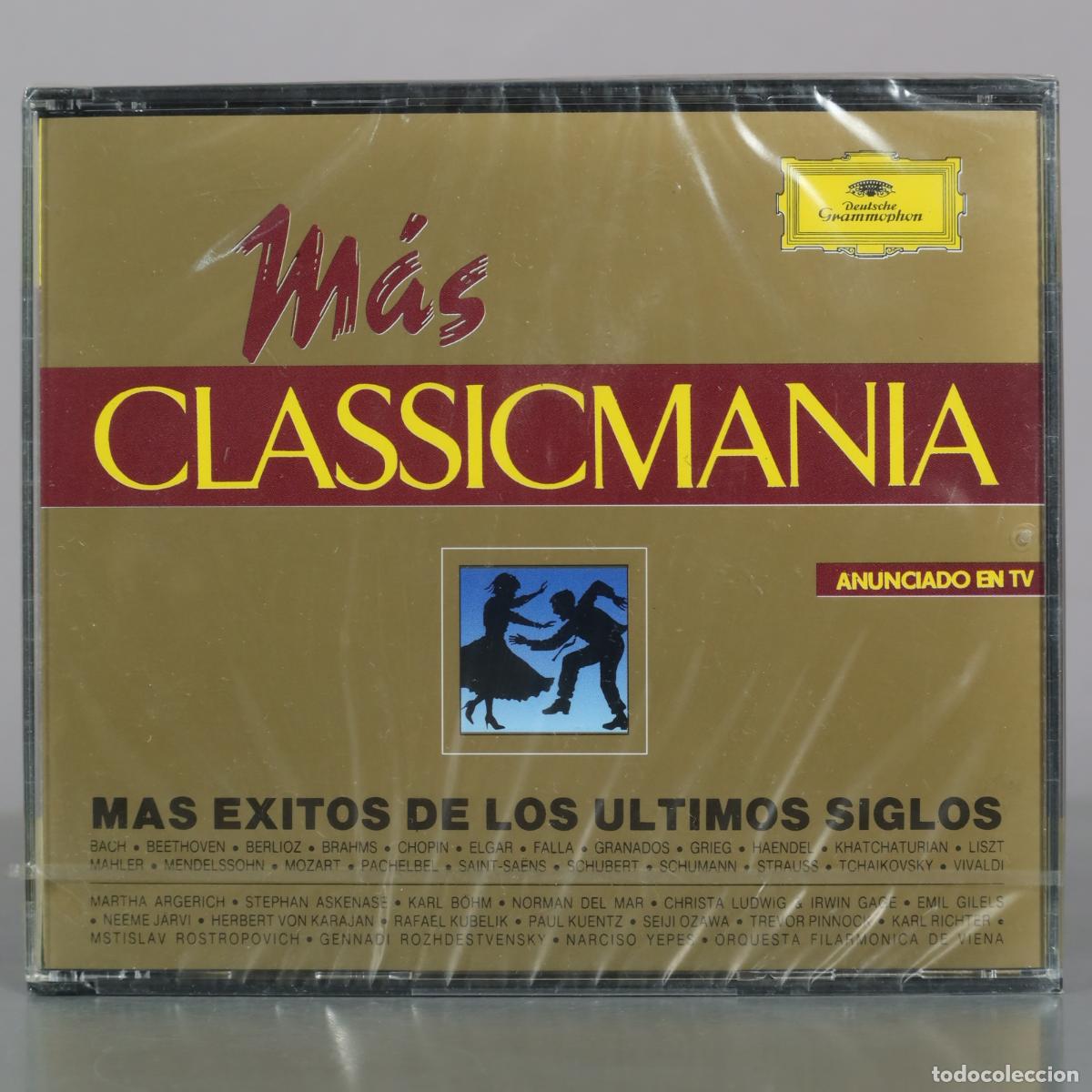CDs de m&uacute;sica: CD. M&aacute;s Classicmania - M&aacute;s Exitos de los Ultimos Siglos - Deutsche Grammophon . PRECINTADO