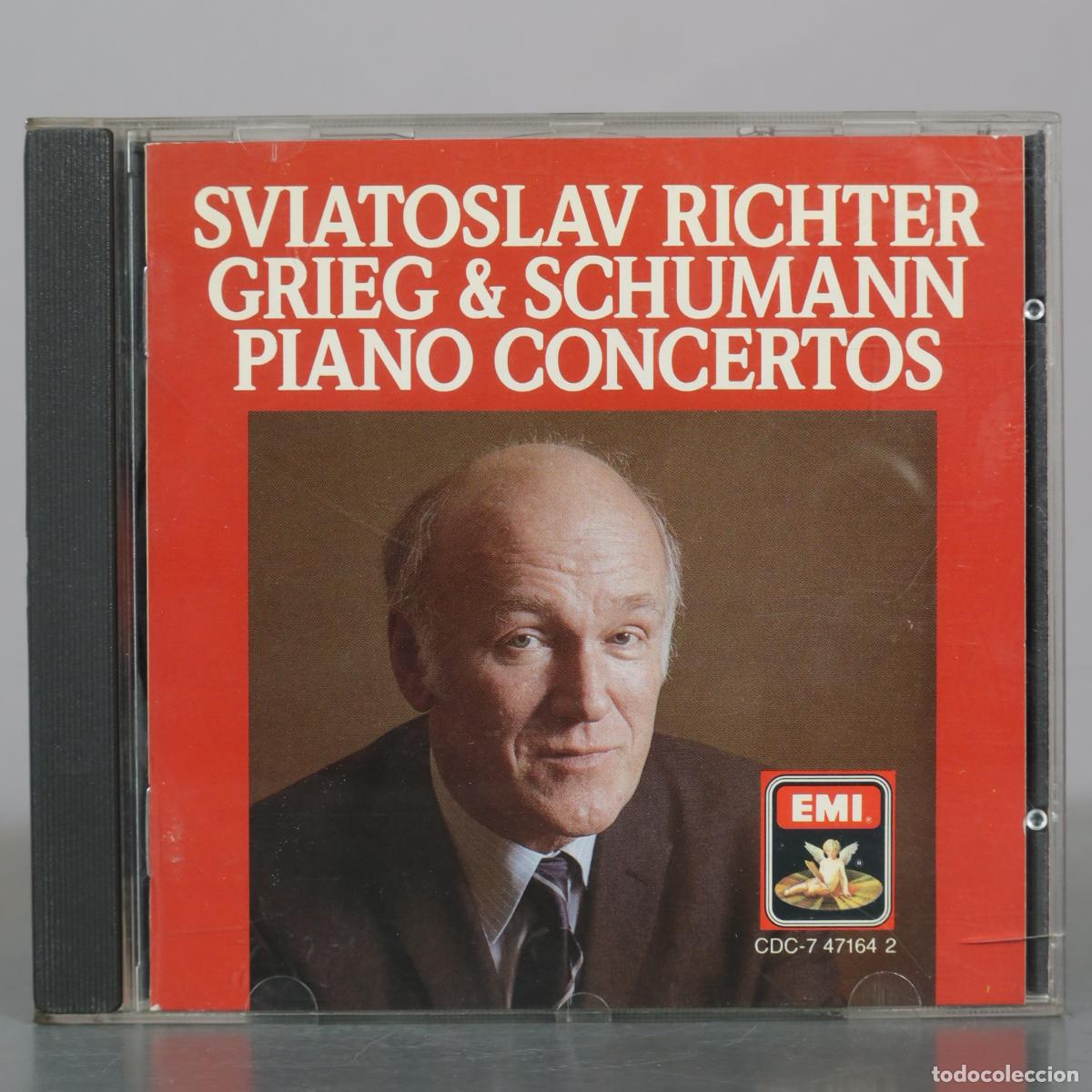 CDs de m&uacute;sica: CD. Sviatoslav Richter - Grieg & Schumann - Piano Concertos