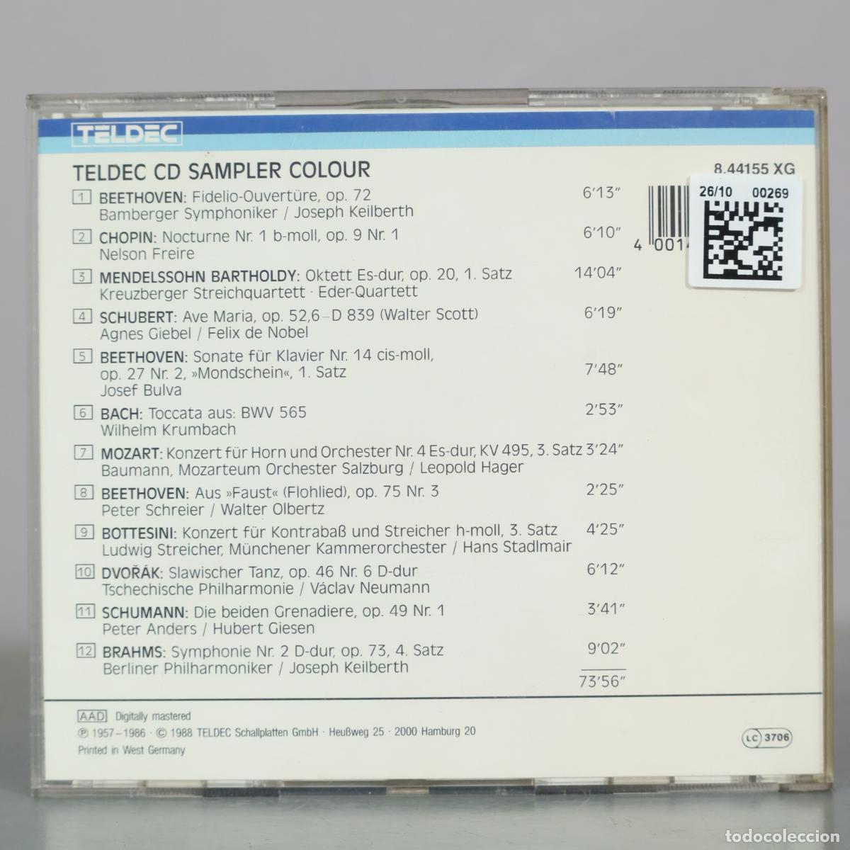 CDs de m&uacute;sica: CD. Colour - The Series In Excerpts - Sampler - Teldec - Foto 2