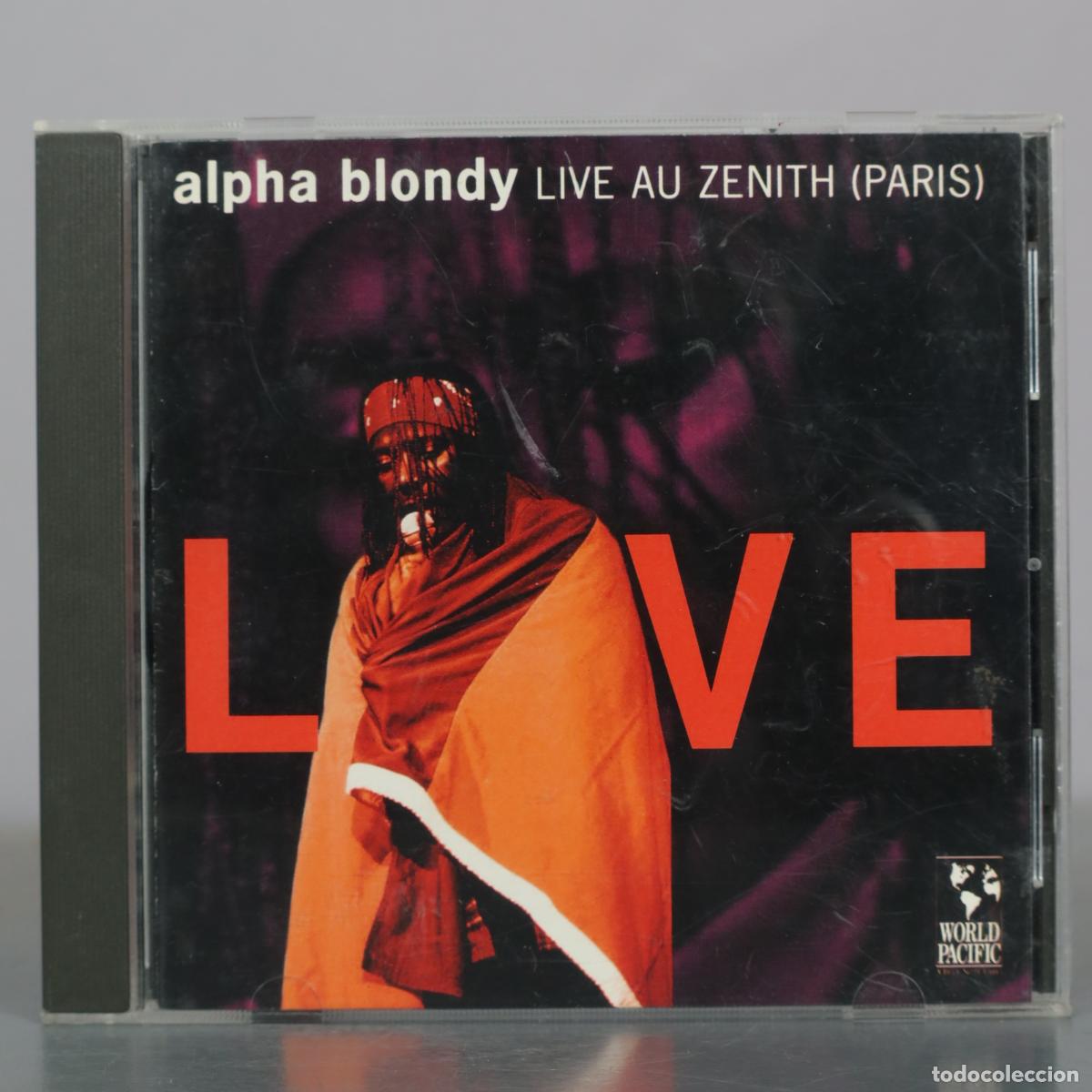CDs de m&uacute;sica: CD. Alpha Blondy - Live Au Zenith (Paris) - Foto 1