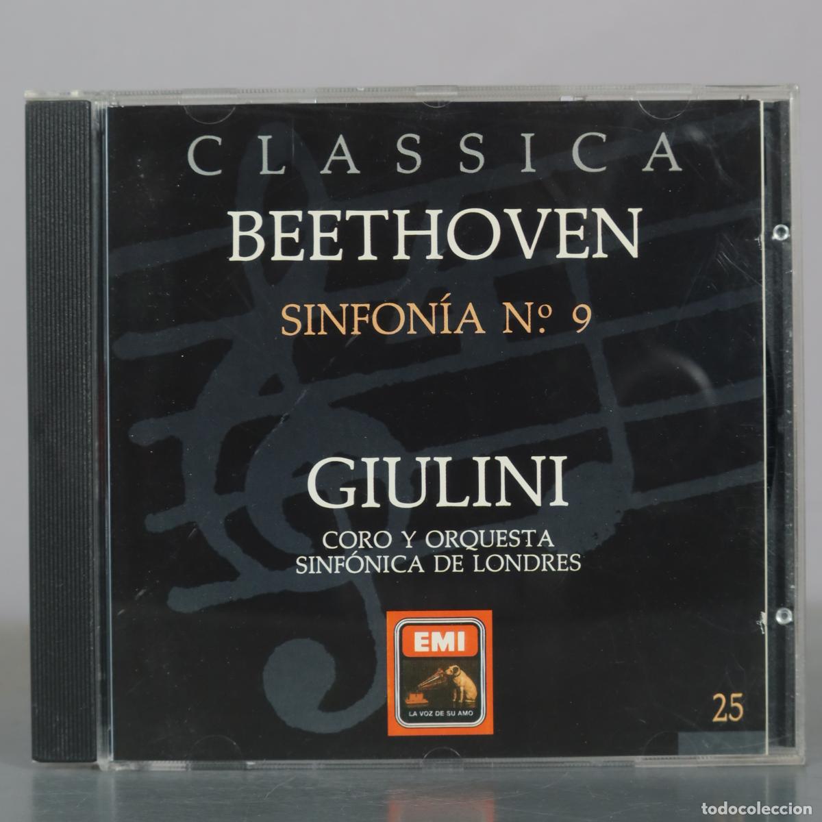 CDs de m&uacute;sica: CD. Beethoven - Sinfon&iacute;a N&ordm; 9 - Giulini - Coro y Orquesta Sinf&oacute;nica de Londres