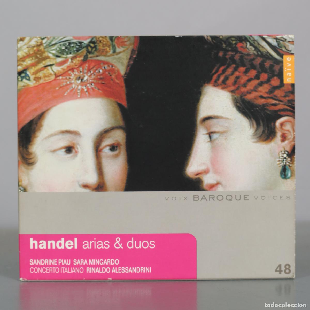 CDs de m&uacute;sica: CD. Arias & Duos - George Frideric Handel - Sandrine Piau, Sara Mingardo, Concerto Italiano, Rinaldo