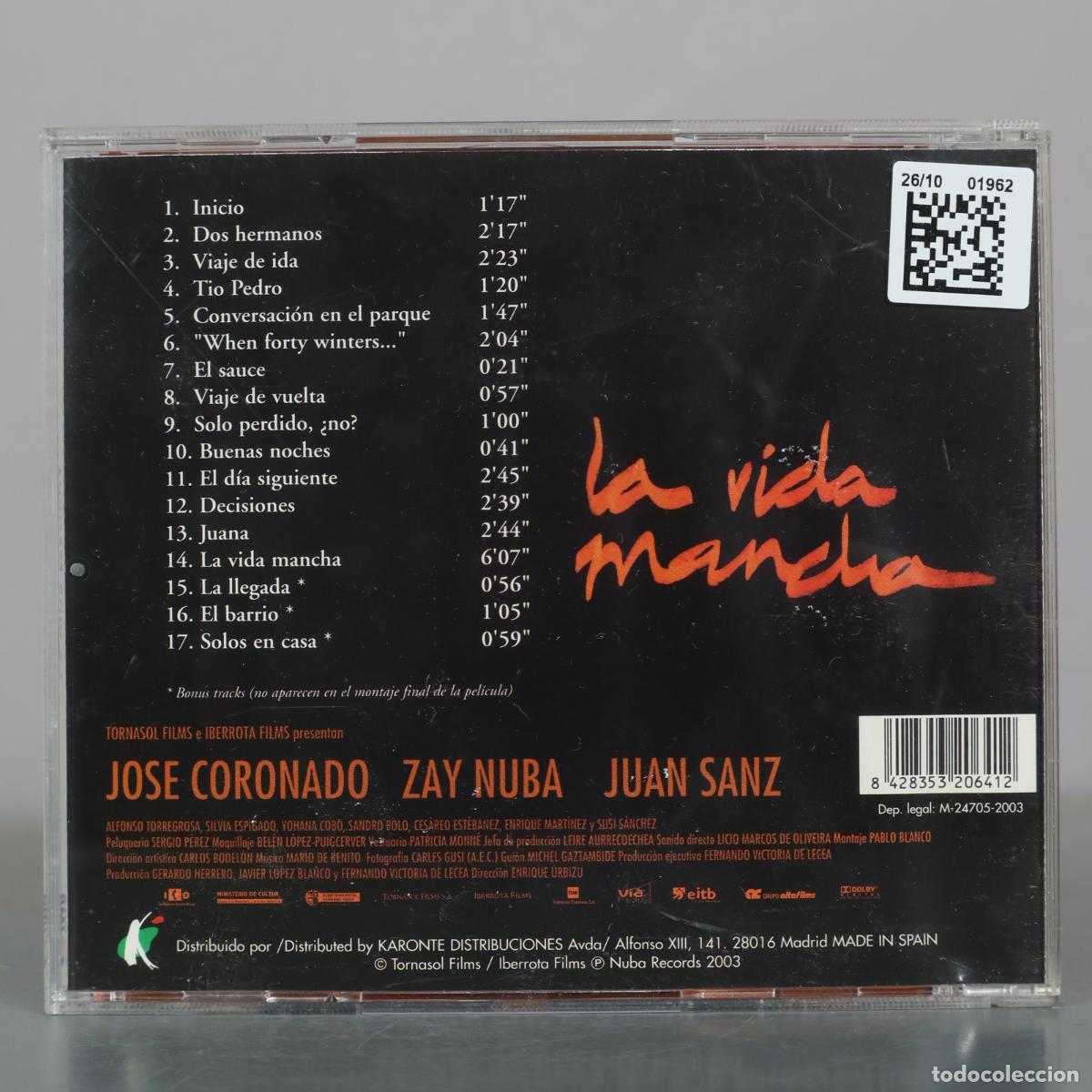 CDs de m&uacute;sica: CD. La vida mancha - Mario de Benito - Foto 2