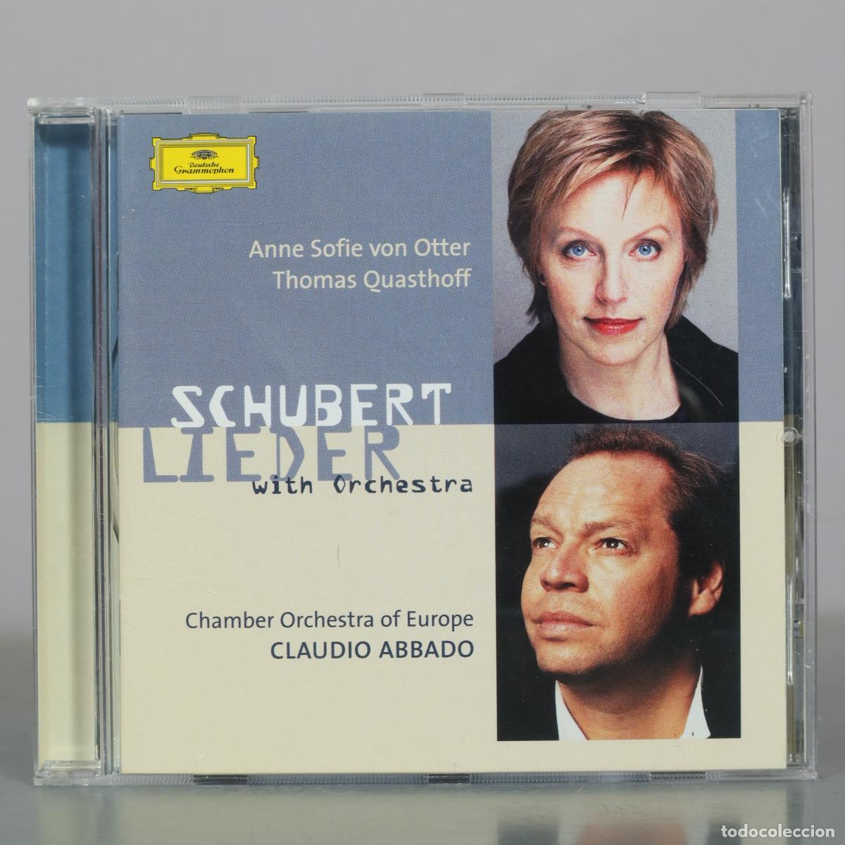 CDs de m&uacute;sica: CD. Schubert Lieder with Orchestra - Anne Sofie von Otter, Thomas Quasthoff, Chamber Orchestra of