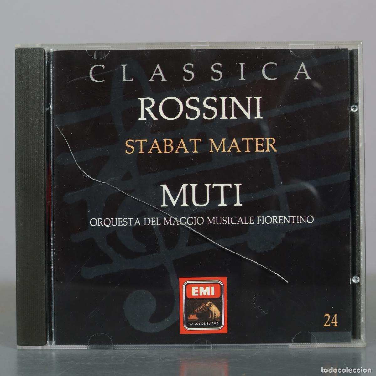 CDs de m&uacute;sica: CD. Rossini - Stabat Mater - Muti - Orquesta del Maggio Musicale Fiorentino - EMI
