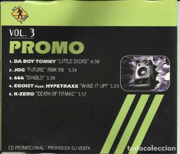 CDs de m&uacute;sica: Promo DJ's At Work Vol. 3