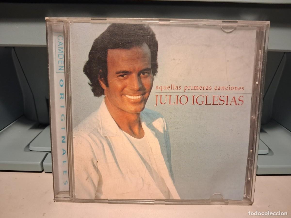 CDs de m&uacute;sica: CD JUIO IGLESIAS , PRIMERAS CANCIONES (LA VIDA SIGUE IGUAL, GWENDOLINE, UN CANTO A GALICIA, ETC