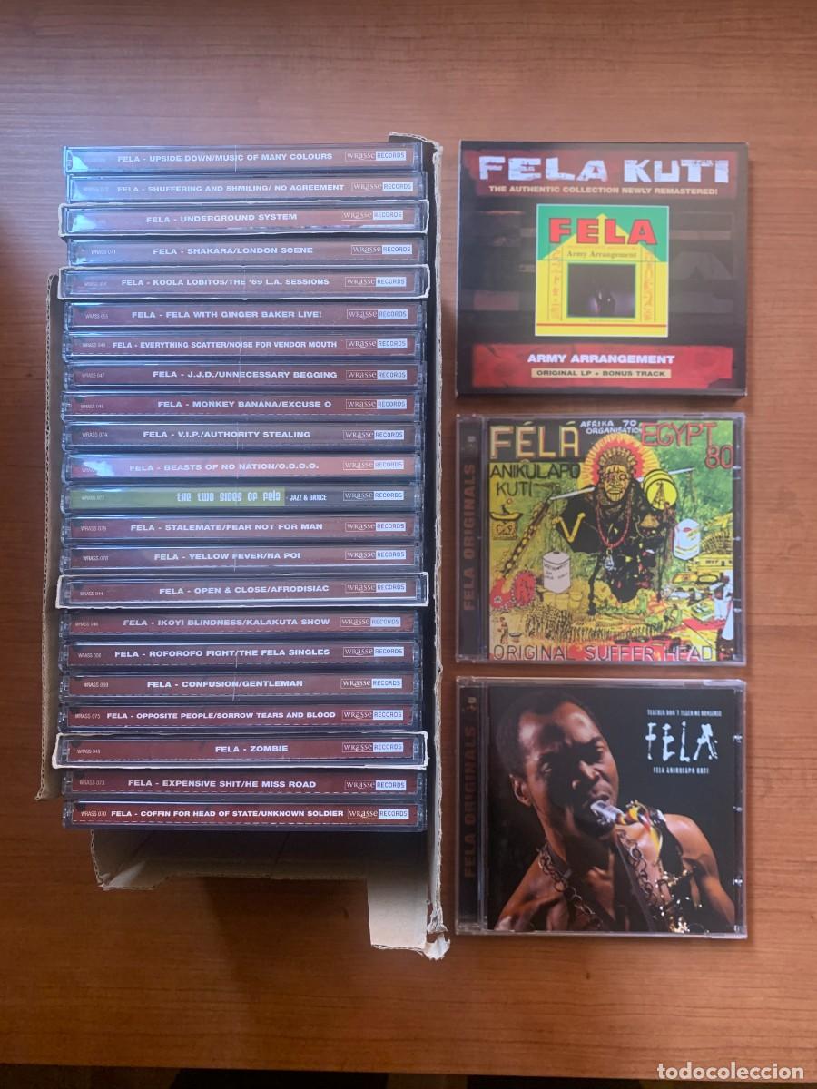 CDs de m&uacute;sica: FELA KUTI - 25 CD DE WRASSE RECORDS DE LA EDICION UNIVERSAL FELA ORIGINALS REMASTERS