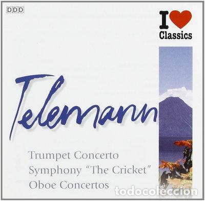 CDs de m&uacute;sica: Telemann: Trumpet Concerto, Symphony &rdquo;The Cricket&rdquo;, Oboe Concertos- 7619916552126