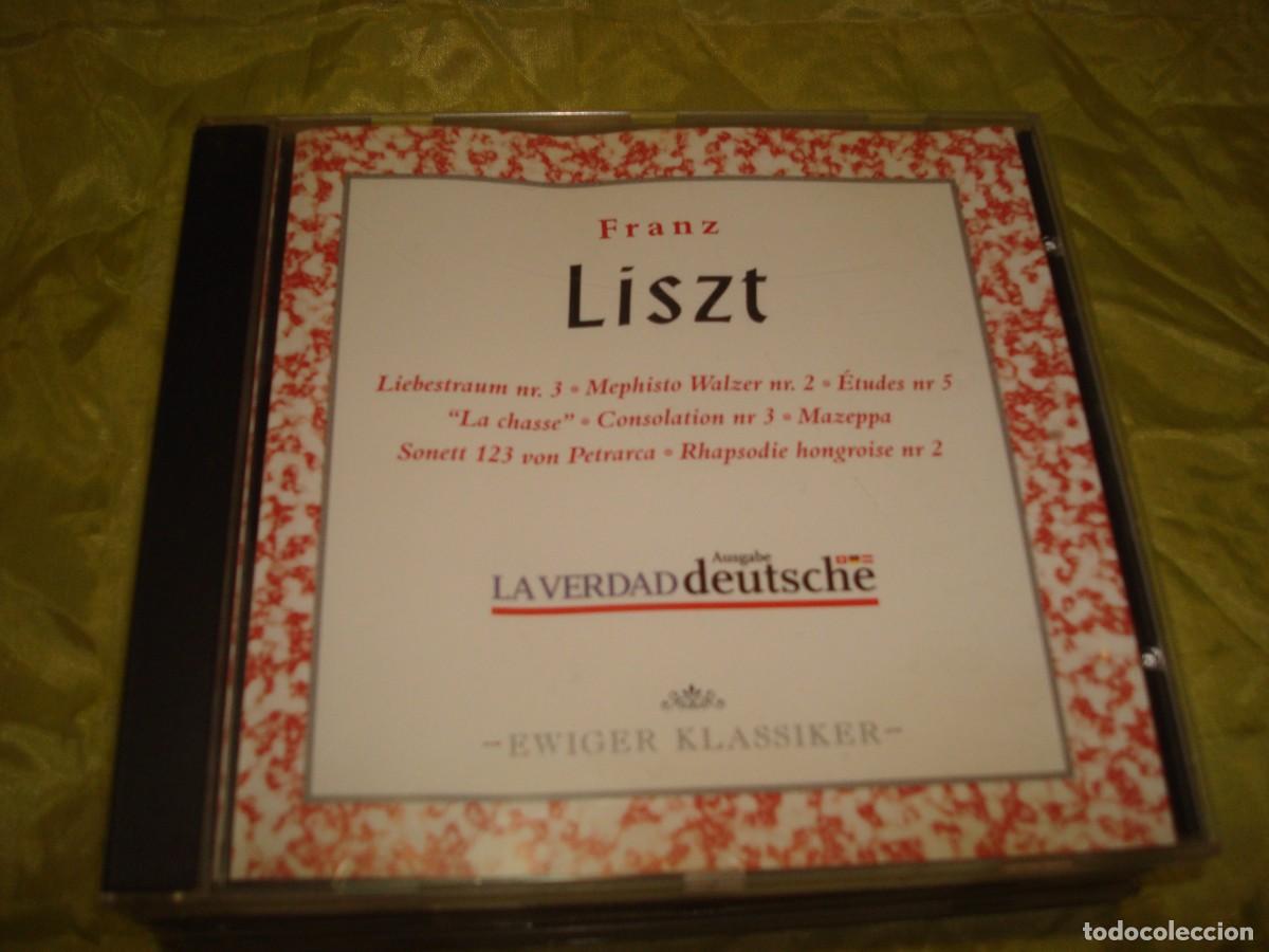 CDs de m&uacute;sica: FRANZ LISZT. MEPHISTO WALZER... EWIGER KLASSIKER. CD. IMPECABLE
