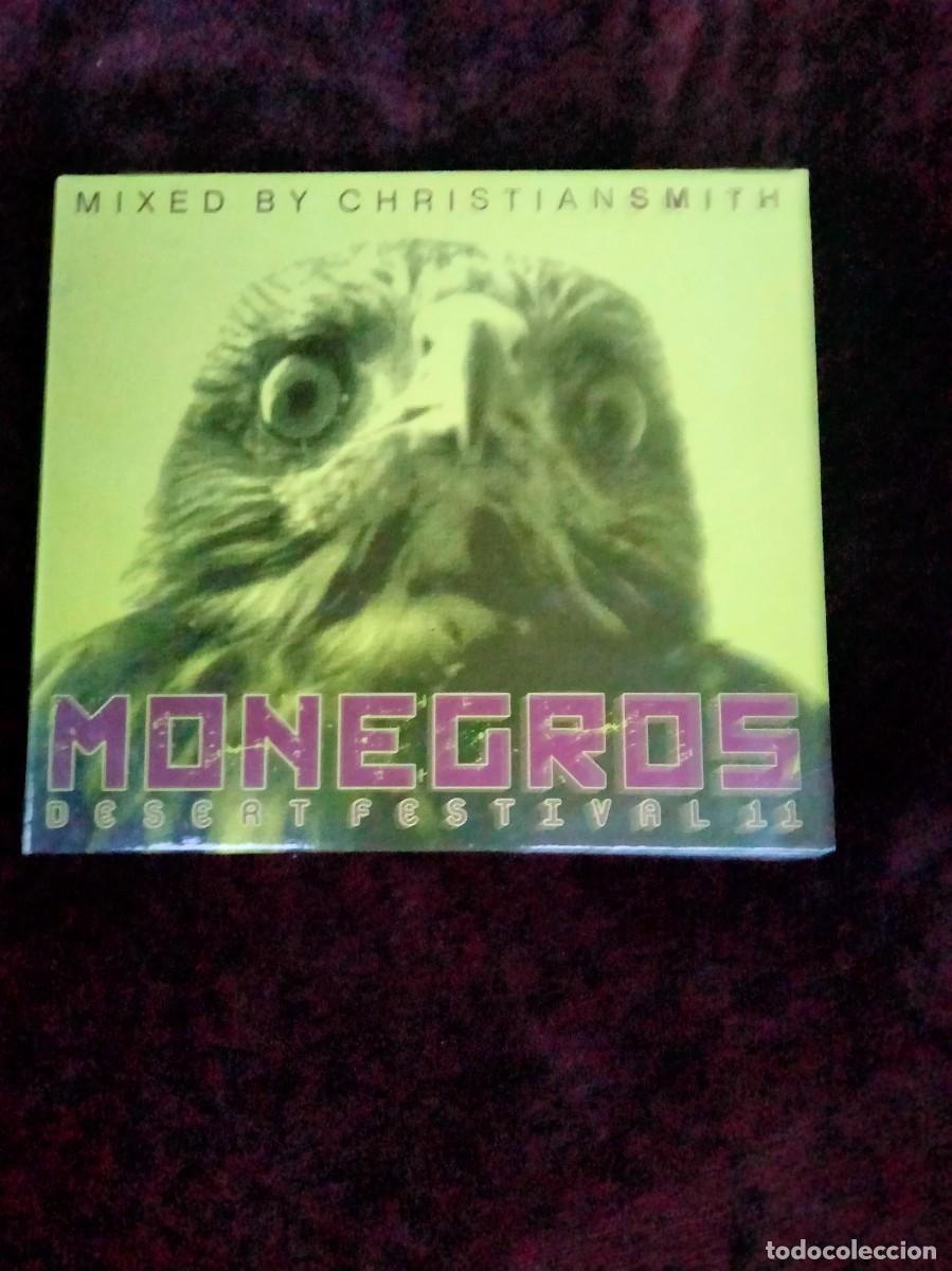 CDs de m&uacute;sica: monegros - desert festival 11 - mixed by christiansmith - 2 cd como nuevos mas librito