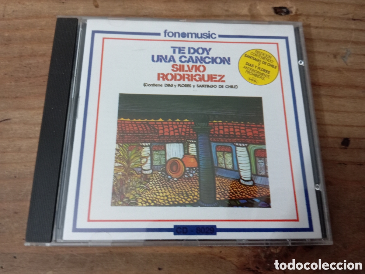CDs de m&uacute;sica: SILVIO RODR&Iacute;GUEZ - TE DOY UNA CANCION , 1994 / CD NUEVO