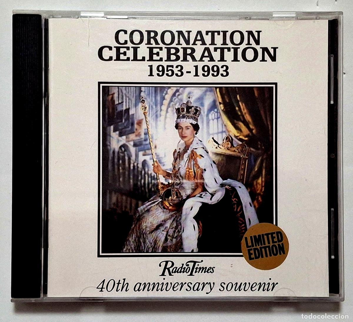 CDs de m&uacute;sica: CD Coronation Celebration 1953-1993 - 40th Anniversary Souvenir
