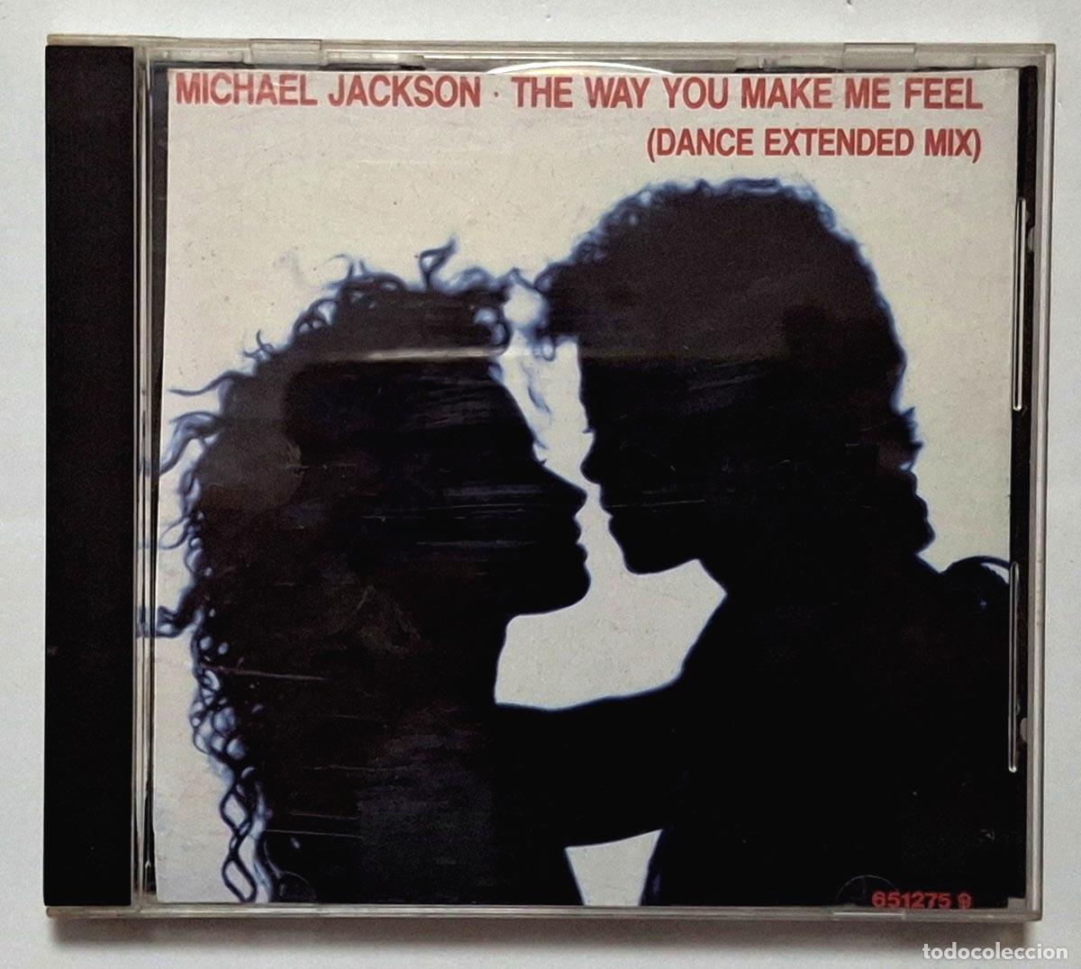 CDs de m&uacute;sica: CD Michael Jackson - The Way You Make Me Feel (Dance Extended Mixes)