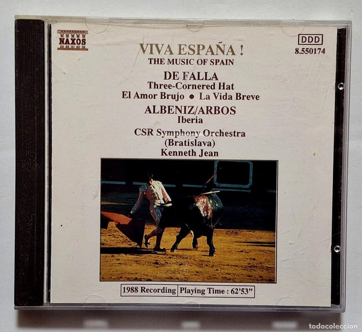 CDs de m&uacute;sica: CD Viva Espa&ntilde;a! � The Music of Spain