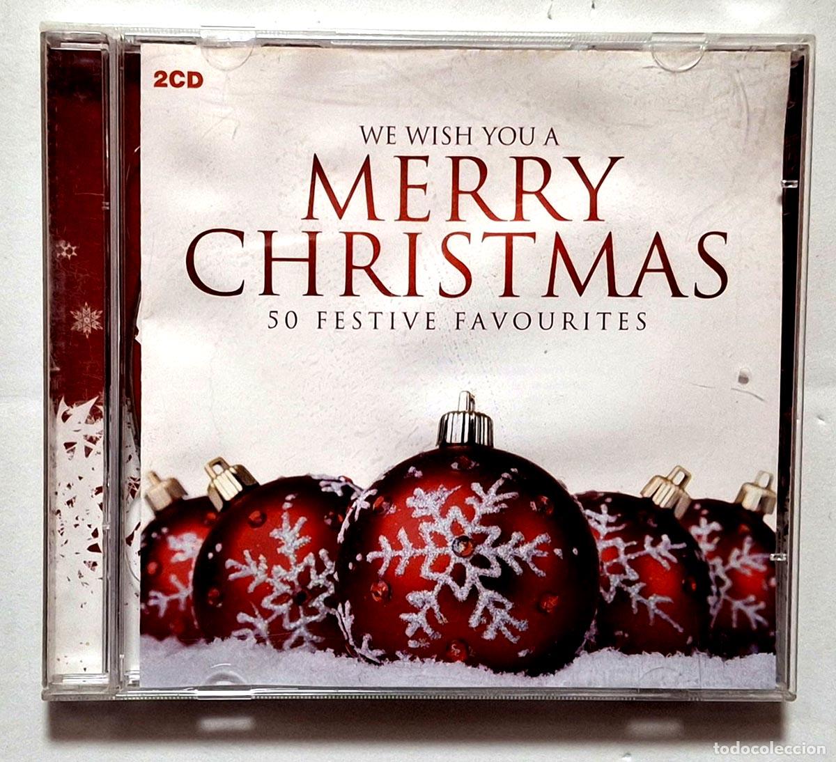 CDs de m&uacute;sica: CD We Wish You a Merry Christmas - 50 Festive Favourites