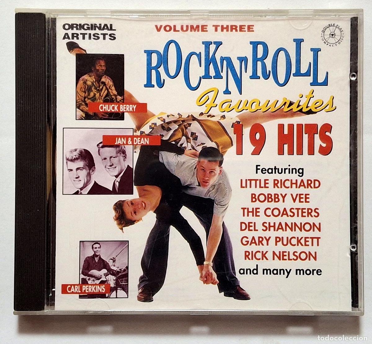 CDs de m&uacute;sica: CD Rock 'n' Roll Favourites � Volume Three (19 Hits)