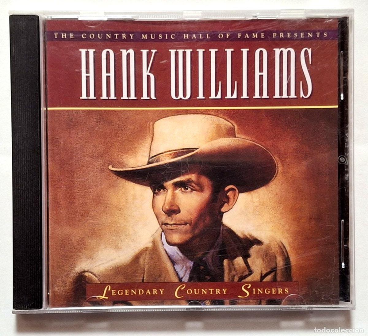CDs de m&uacute;sica: Hank Williams � Legendary Country Singers
