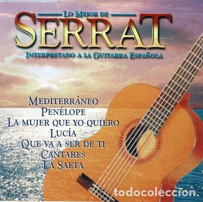 CDs de m&uacute;sica: Lo mejor de Serrat interpretado a la guitarra espa&ntilde;ola- 8436003232667