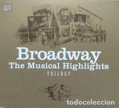 CDs de m&uacute;sica: Broadway: The Musical Highlights - Trilogy- 7798093710182