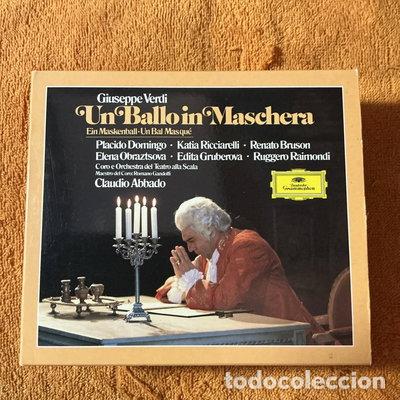 CDs de m&uacute;sica: Verdi: Un Ballo in Maschera- 0028941568526