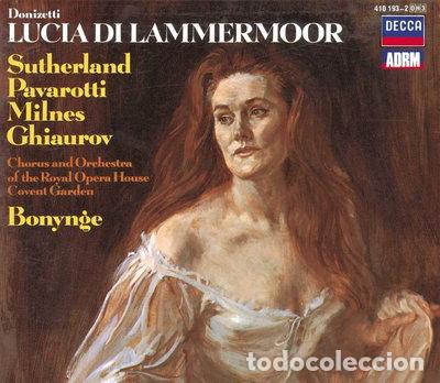 CDs de m&uacute;sica: Lucia di Lammermoor- 0028941019325
