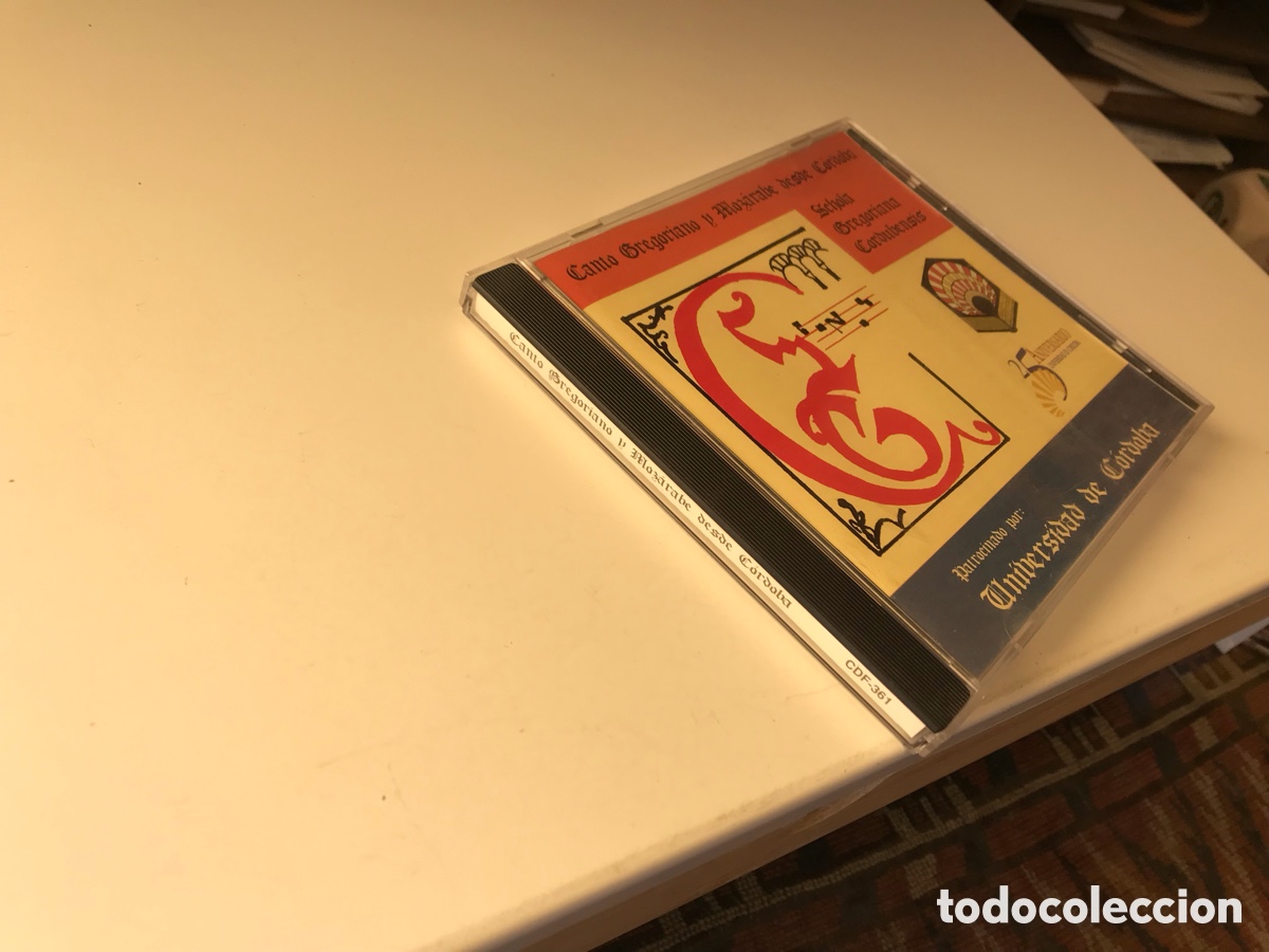 CDs de m&uacute;sica: Canto gregoriano y moz&aacute;rabe desde C&oacute;rdoba. Schola Gregoriana Cordubensis