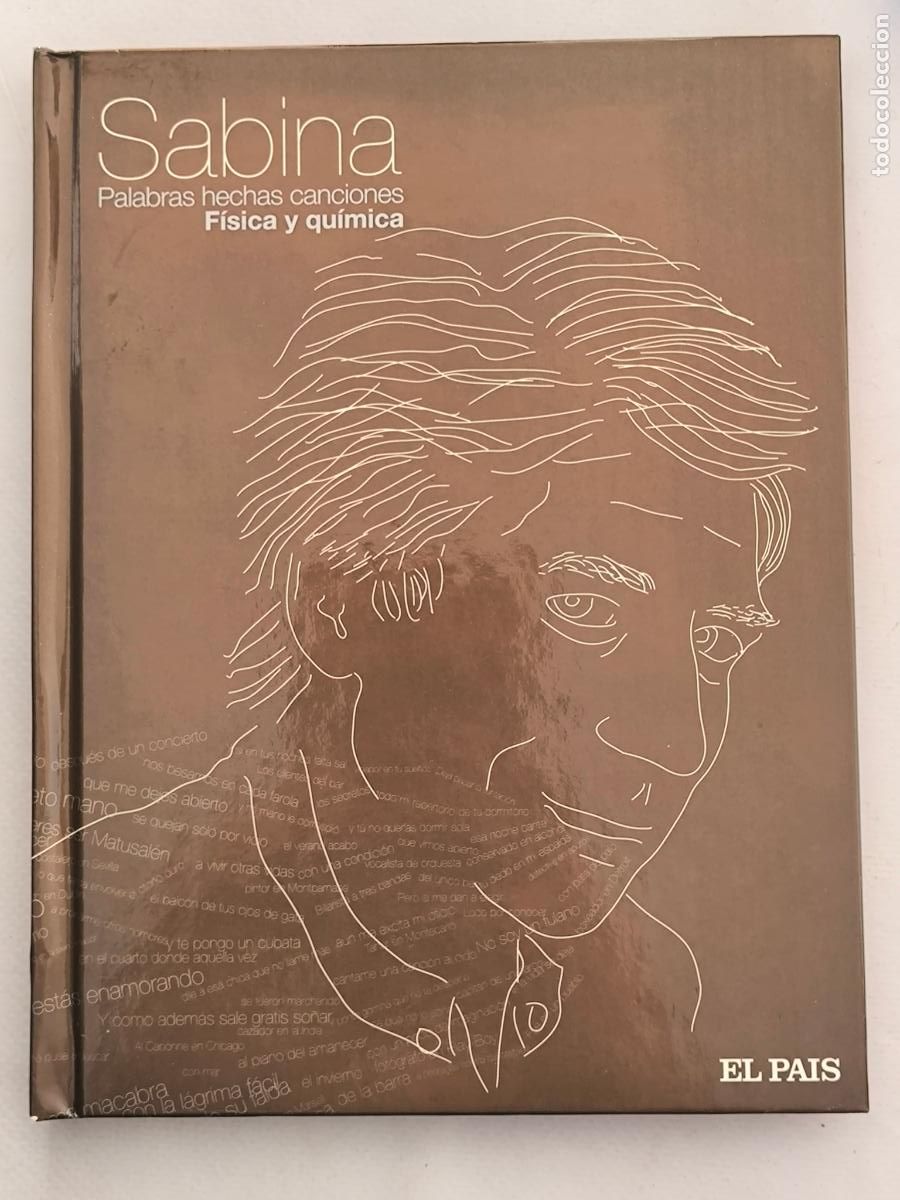 CDs de m&uacute;sica: CD + LIBRETO JOAQUIN SABINA - PALABRAS HECHAS CANCIONES - FISICA Y QUIMICA (5R)