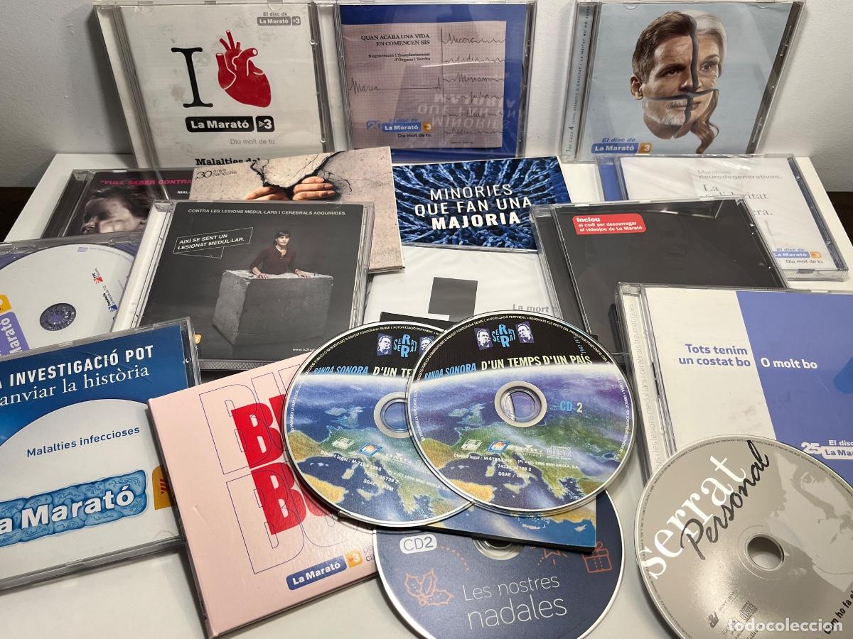 CD di Musica: Lot 18 CDs La Marat&oacute; de TV3 + Serrat