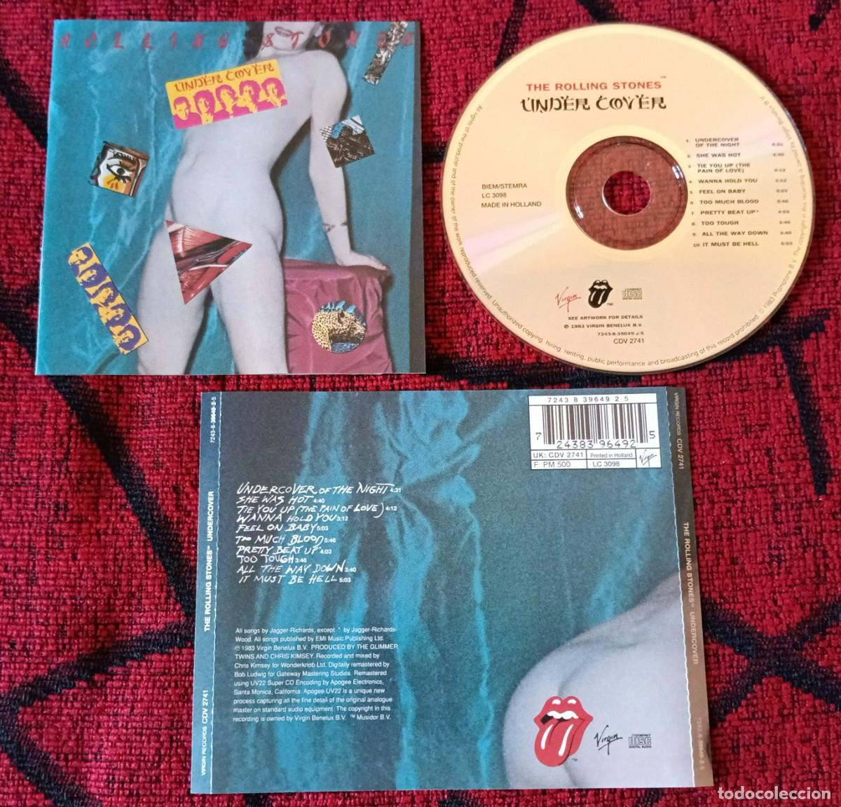 CDs de m&uacute;sica: THE ROLLING STONES ** Undercover ** CD REEDICION HOLANDA