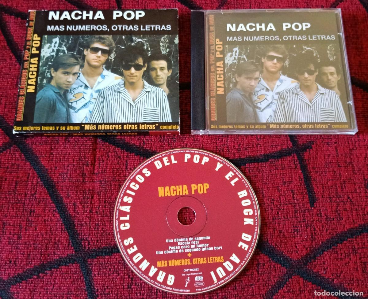 CDs de m&uacute;sica: NACHA POP ** M&aacute;s N&uacute;meros, Otras Letras ** CD REEDICION 2002