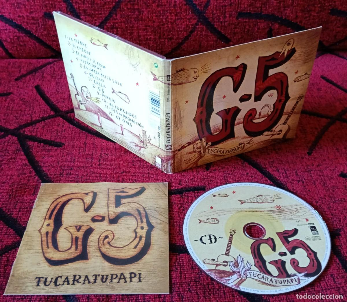 CDs de m&uacute;sica: G-5 ** Tucaratupapi ** CD 2006