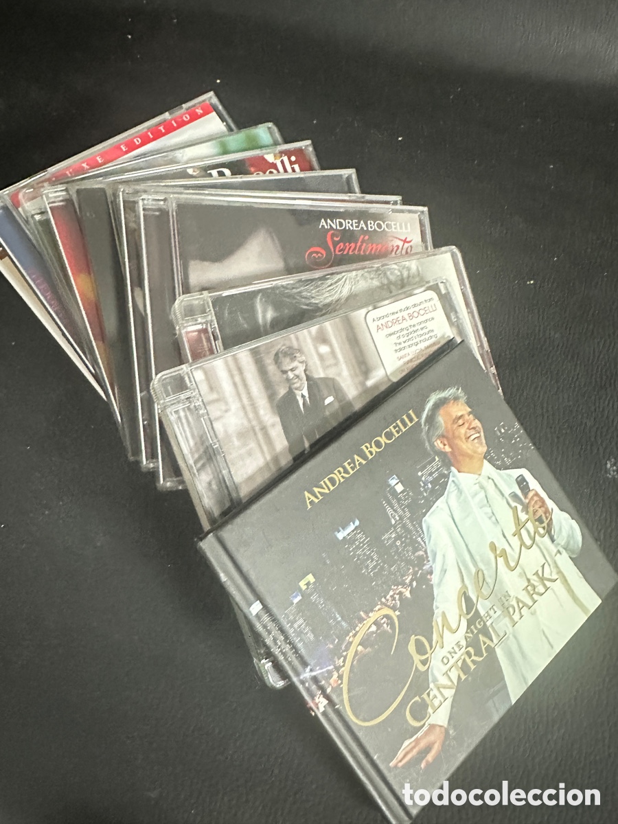 CDs de m&uacute;sica: Coleccion CD Andrea Bocelli - Foto 3