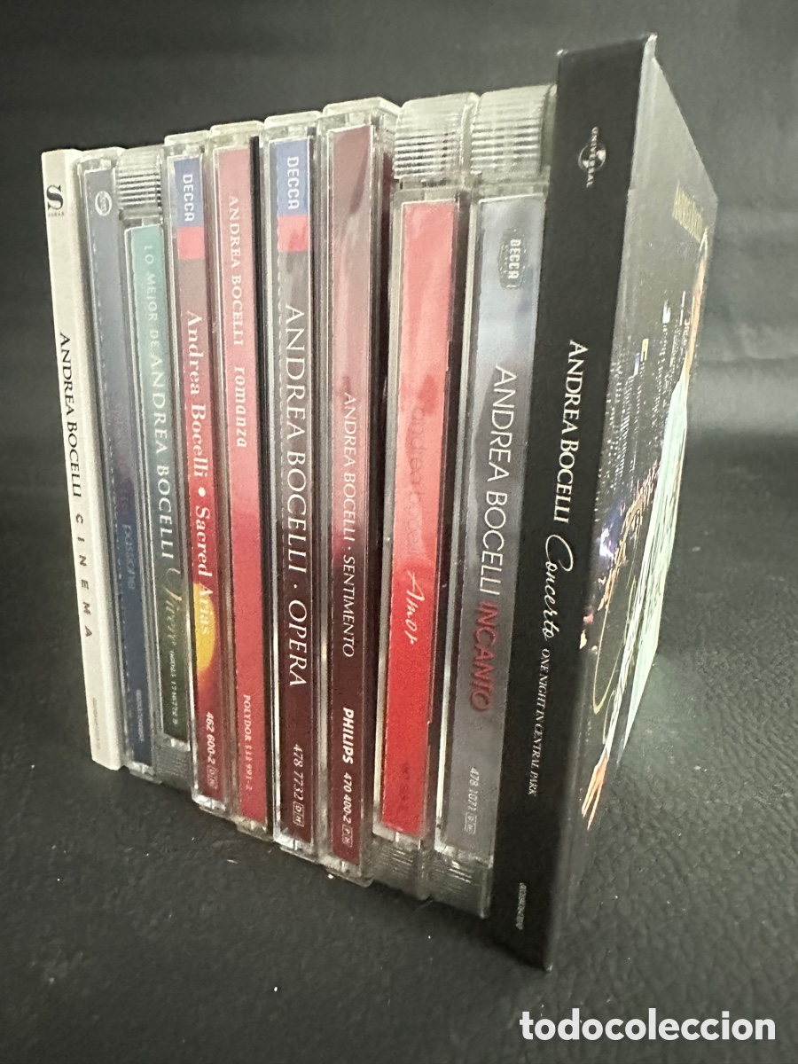 CDs de m&uacute;sica: Coleccion CD Andrea Bocelli