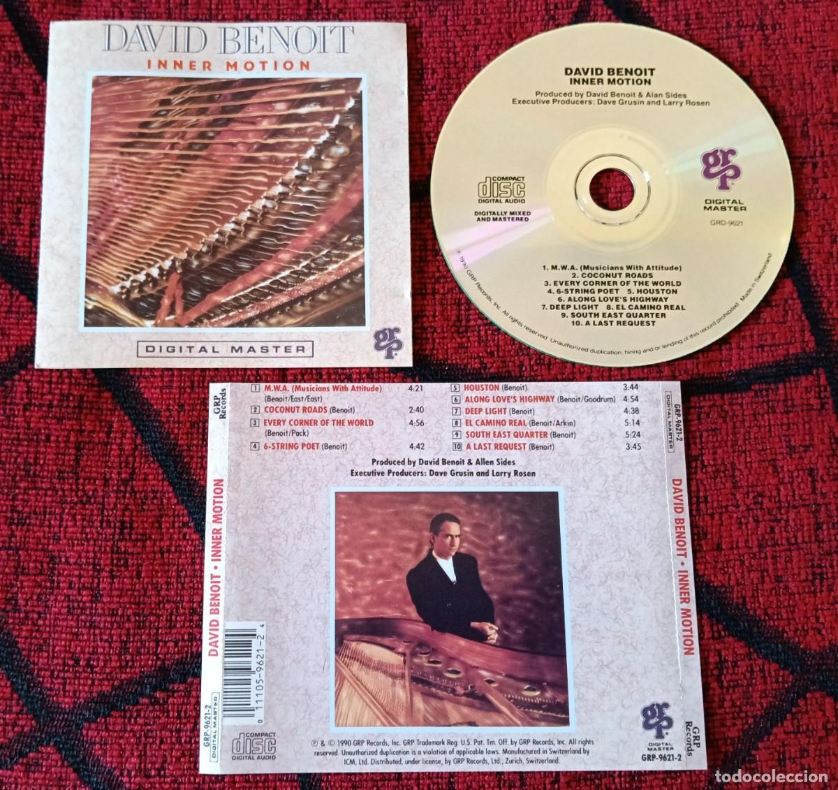 CDs de m&uacute;sica: DAVID BENOIT ** Inner Motion ** CD SUIZA 1990 - Foto 1