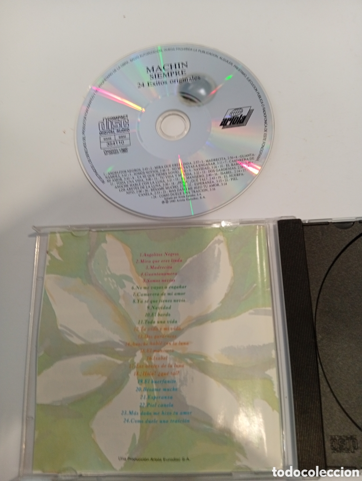 CDs de m&uacute;sica: Siempre Mach&iacute;n 24 &eacute;xitos originales - Foto 3