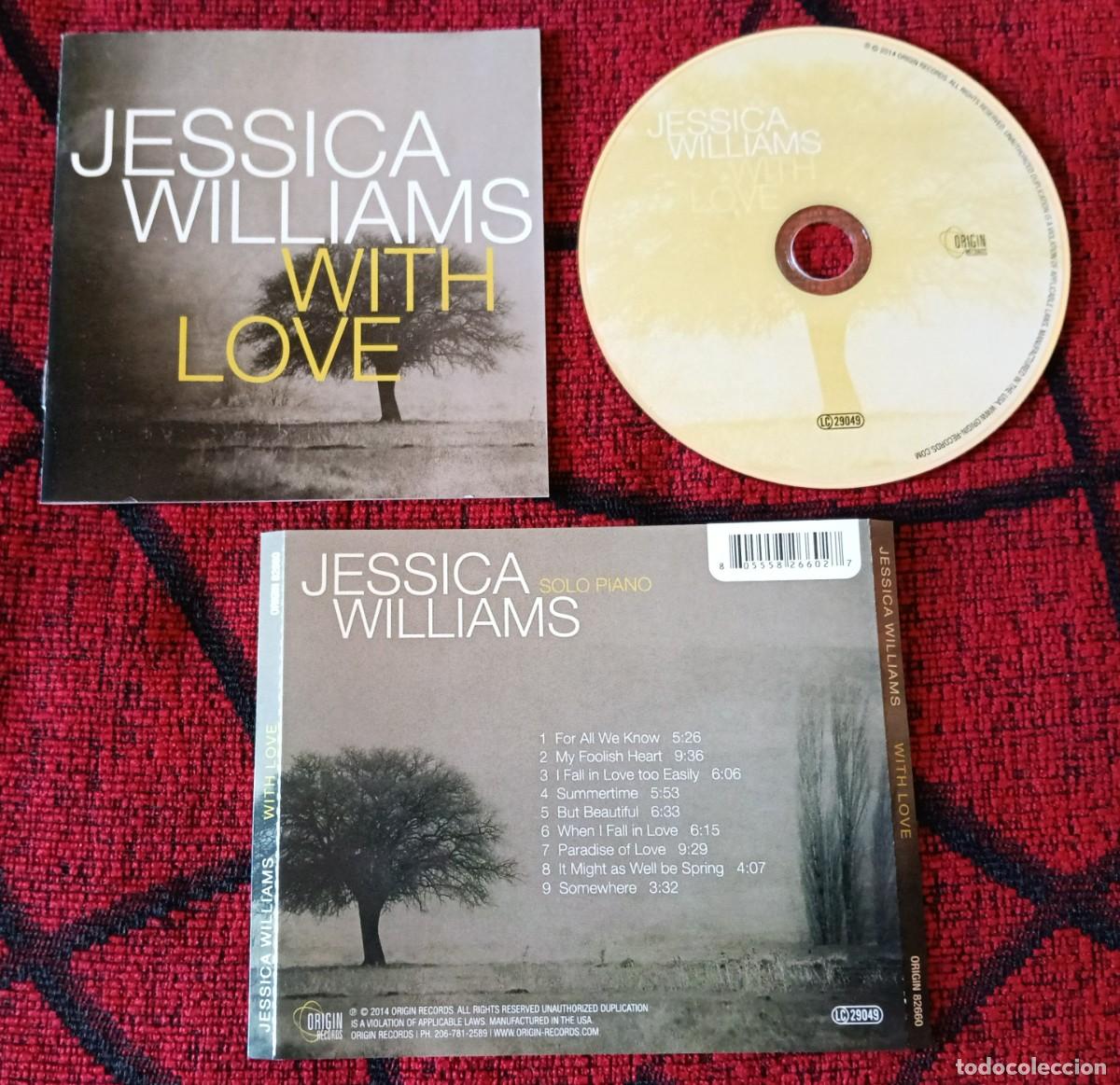 CDs de m&uacute;sica: JESSICA WILLIAMS ** With Love ** CD 2014 USA