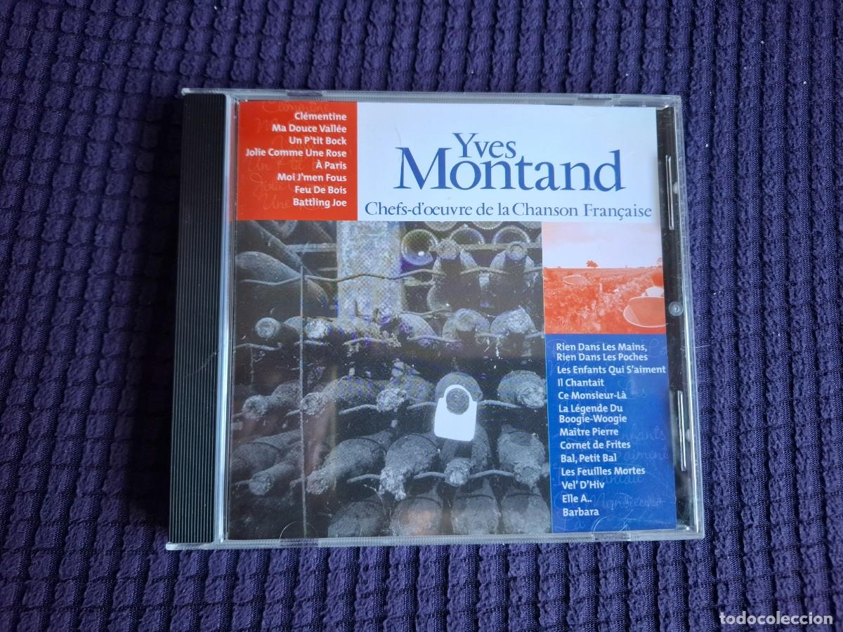CDs de m&uacute;sica: CD YVES MONTAND - CHEFS-D'OEUVRE DE LA CHANSON FRAN&Ccedil;AISE - 20 TEMAS - 2001