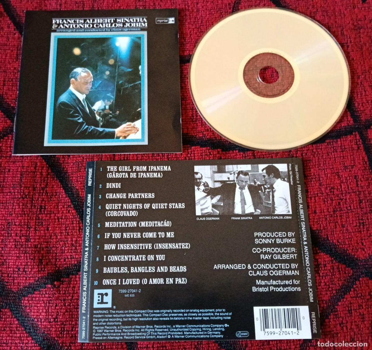 CDs de m&uacute;sica: FRANCIS ALBERT SINATRA & ANTONIO CARLOS JOBIM CD ALEMANIA (ERROR DE IMPRESION)