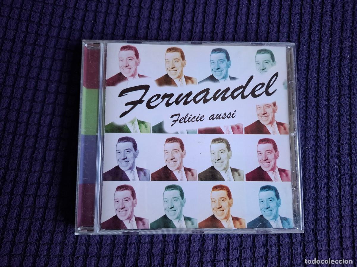 CDs de m&uacute;sica: CD FERNANDEL - FELICIE AUSSI - 20 TEMAS - THE INTENSE MUSIC - 2003 - CANCI&Oacute;N FRANCESA