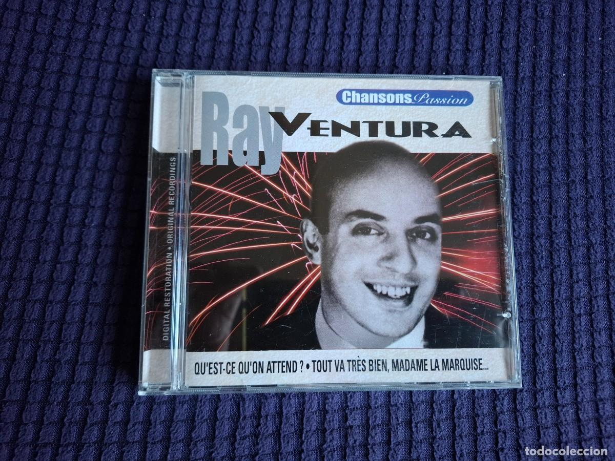 CDs de m&uacute;sica: CD RAY VENTURA - CHANSONS PASSION - 18 TEMAS - MAPS DISC - 2007 - CANCI&Oacute;N FRANCESA