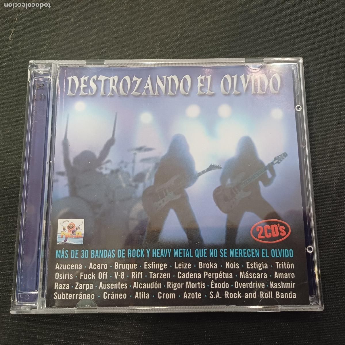 CDs de m&uacute;sica: DESTROZANDO EL OLVIDO/CD METAL 2 DISCOS.