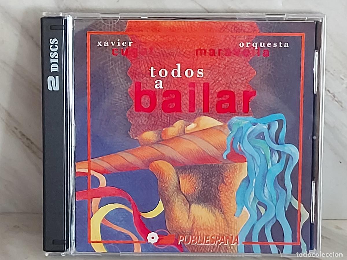CDs de m&uacute;sica: XAVIER CUGAT/ORQUESTA MARAVELLA | TODOS A BAILAR | DOBLE CD | PICAP | 1992 | ESPA&Ntilde;A