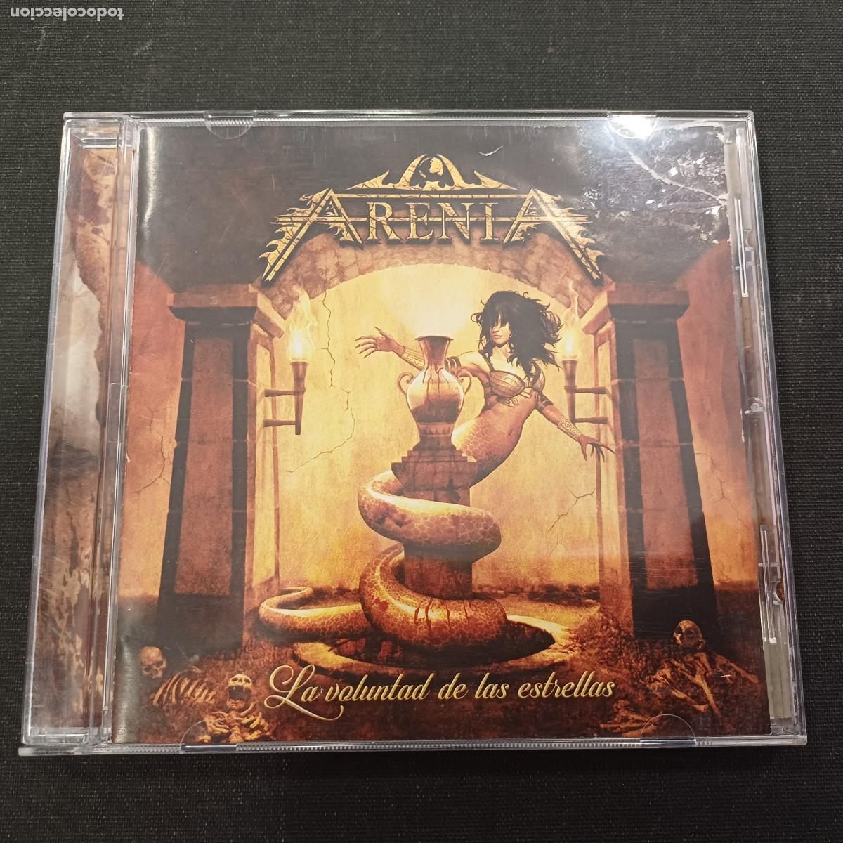 CDs de m&uacute;sica: ARENIA/LA VOLUNTAD DE LAS ESTRELLAS/CD METAL.