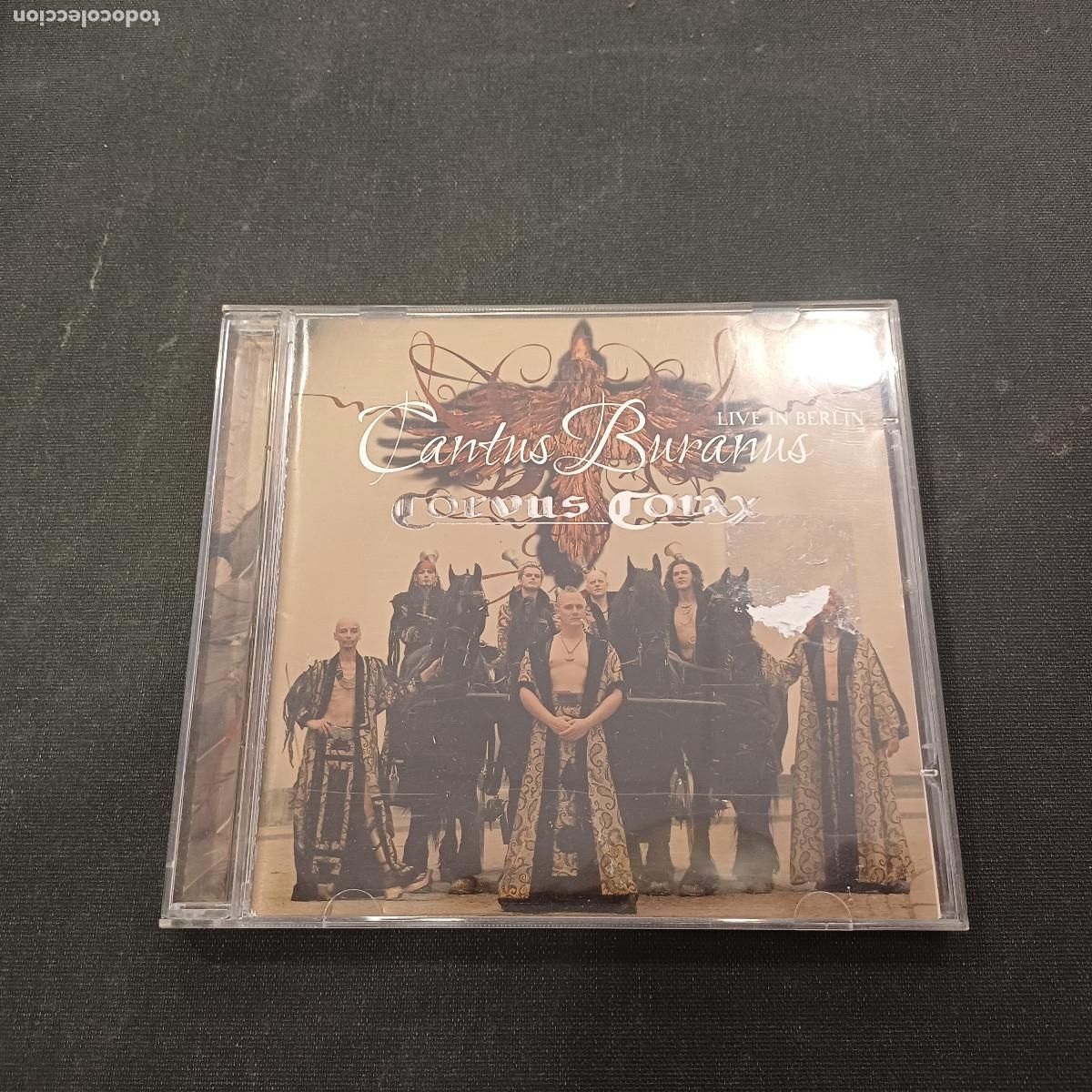 CDs de m&uacute;sica: CORVUS CORAX/CANTUS BURANUS/LIVE IN BERLIN/CD.