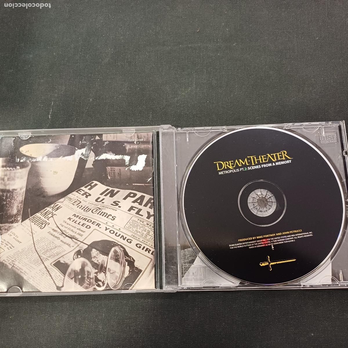 CDs de m&uacute;sica: DREAM THEATER/SCENES FROM A MEMORY/CD. - Foto 2