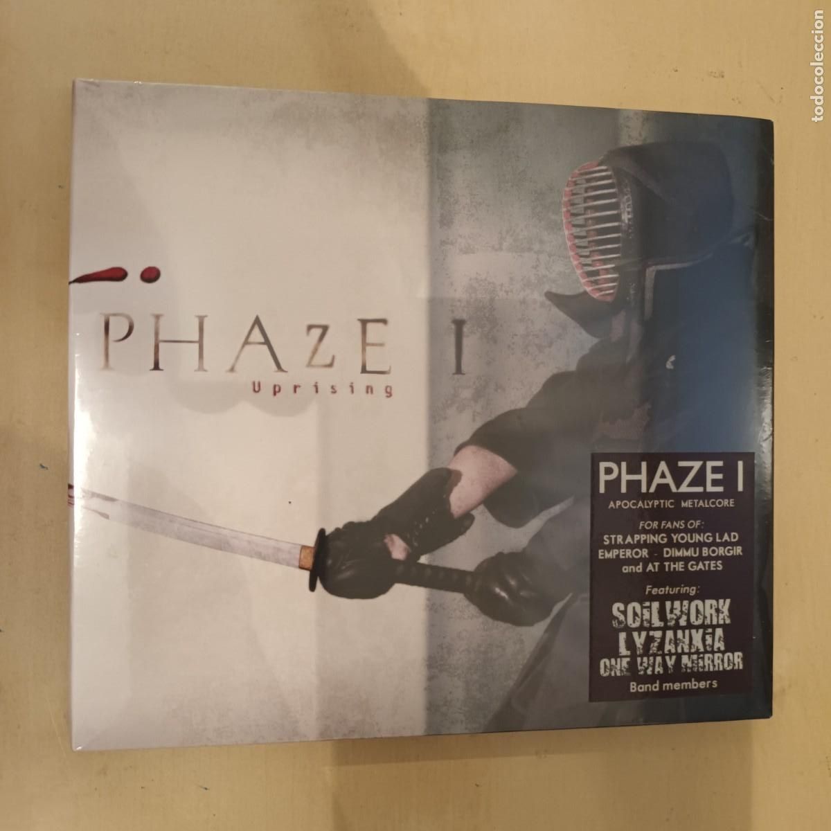 Musik-CDs: Phaze I , Uprising , CD 2014 Italy Digipack. Nuevo . Thrash Black Progresive Metal
