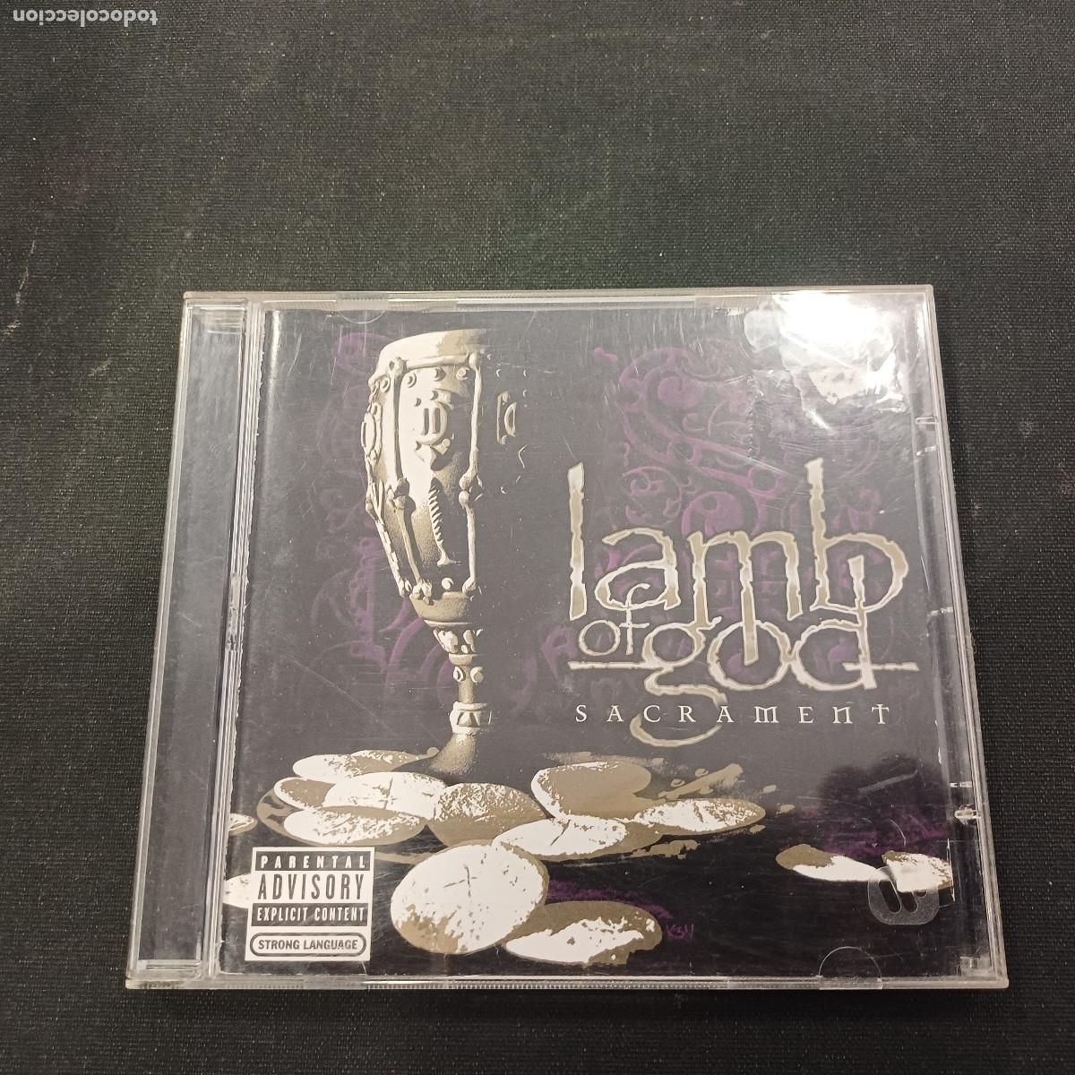 CDs de m&uacute;sica: LAMB OF GOD/SACRAMENT/CD.