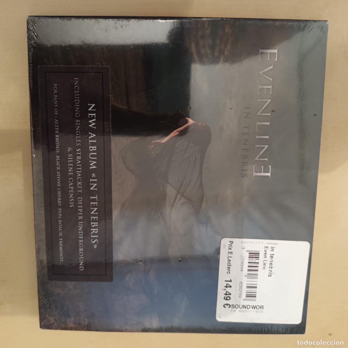 CDs de m&uacute;sica: Evenline , In Tenebris , CD 2017 France Digipack. Nuevo precintado. Progresive Metal